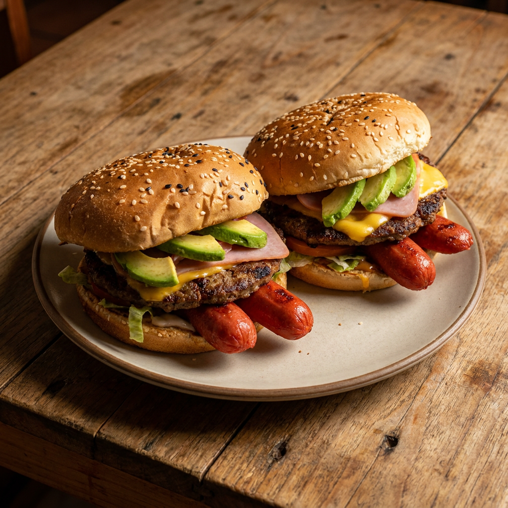 Combo 2 Hamburguesas Campestre