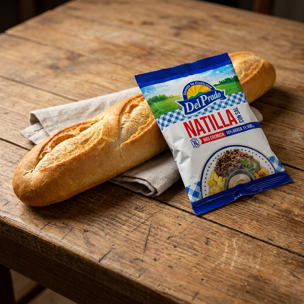 Baguette Sencillo + Natilla
