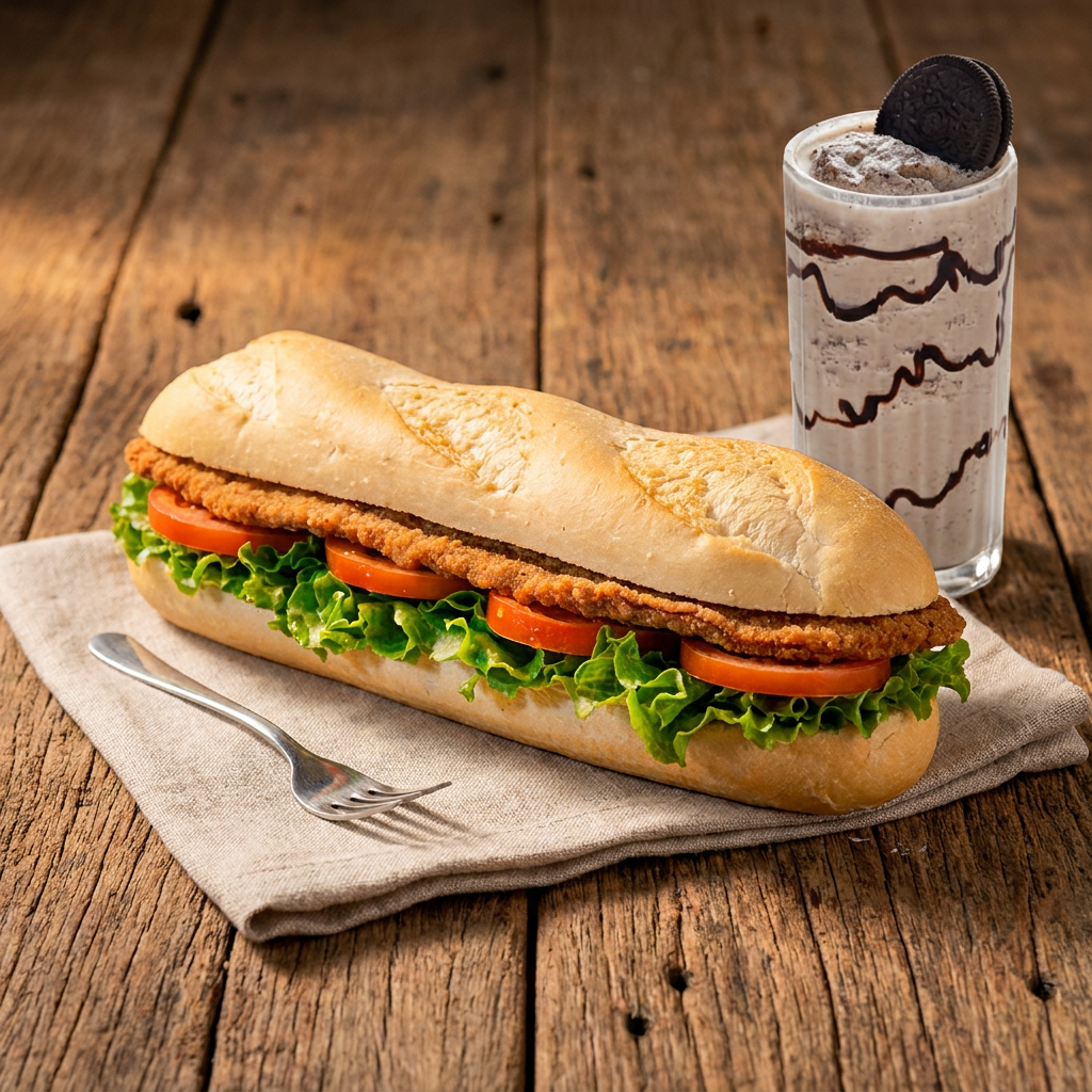 Combo Baguette & Frappe