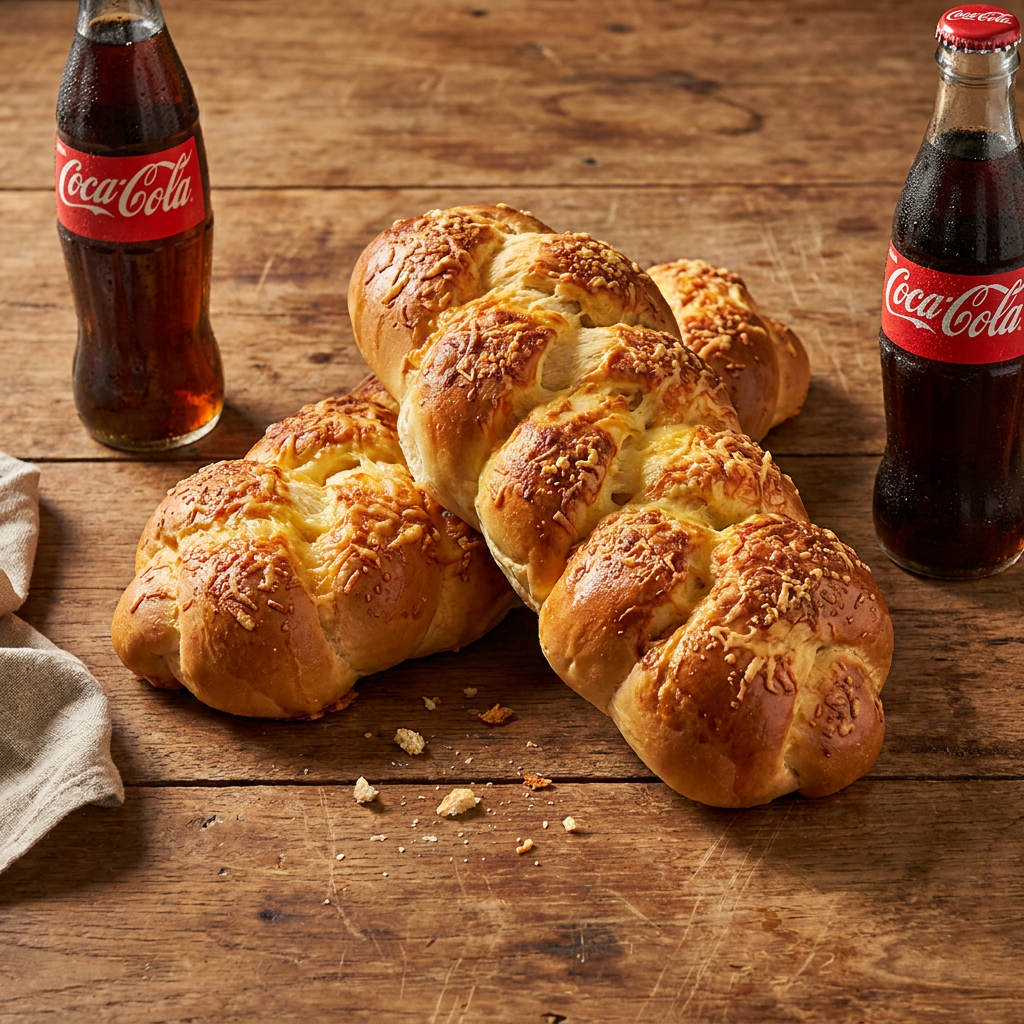 Combo Pan Trenza + 2 COCA-COLA
