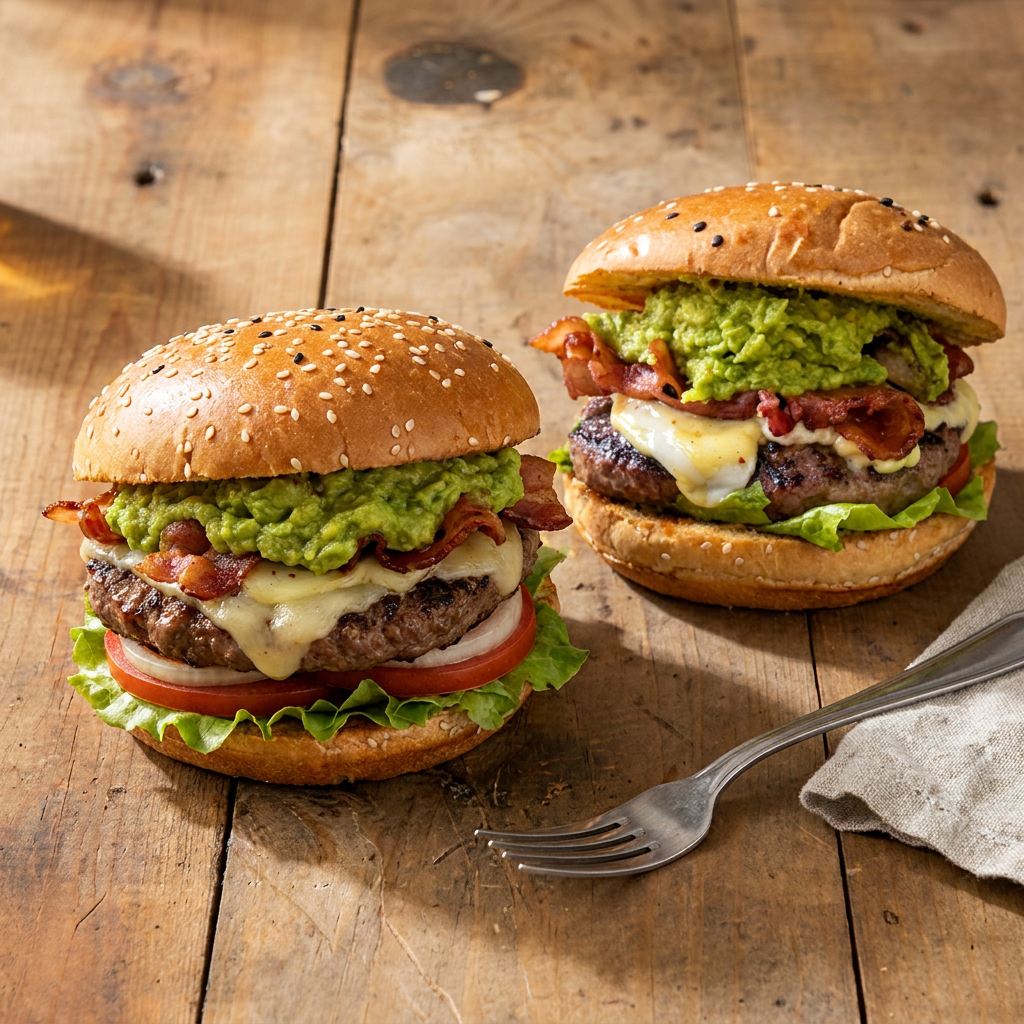 2 Hamburguesas Mexicanas