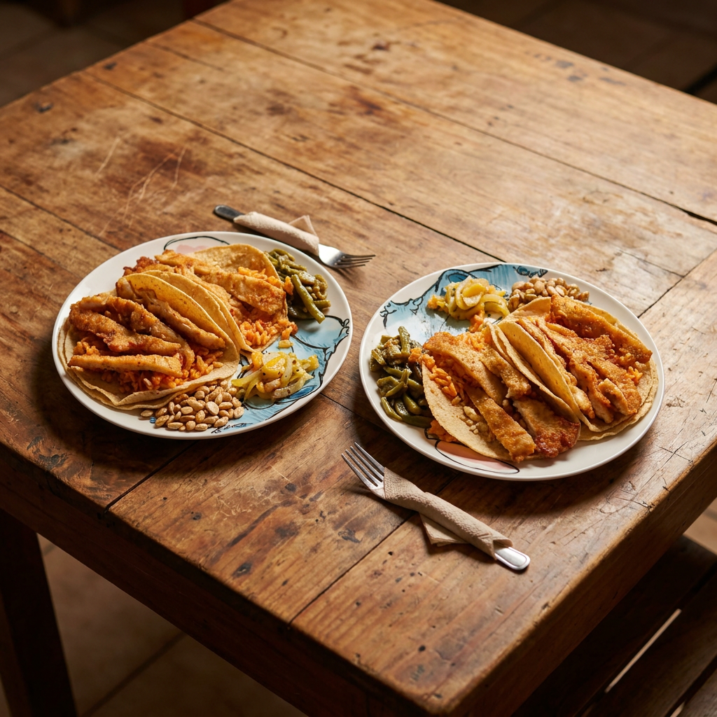 Taco de Milanesa de Pollo*2