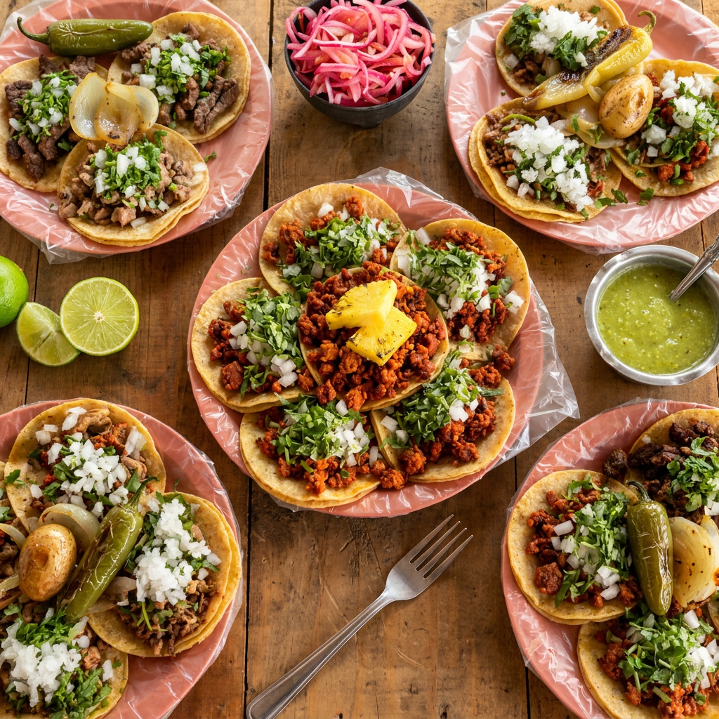 Combo 5 Tacos Pastor