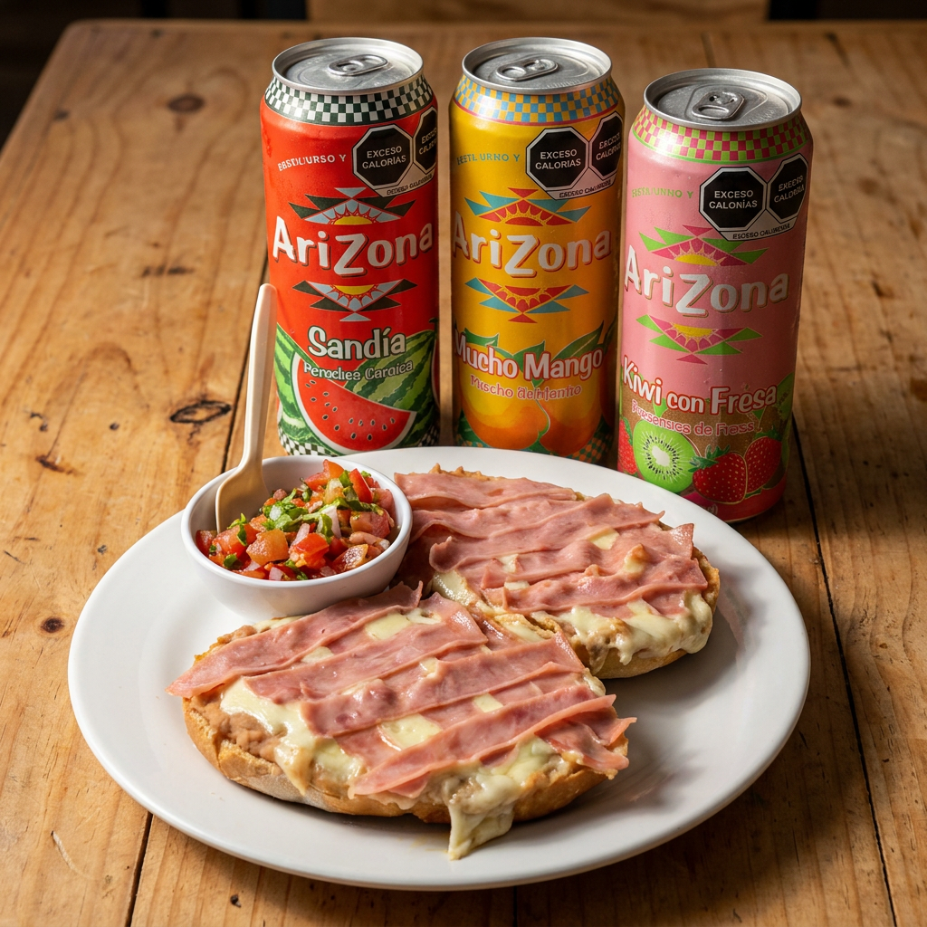 Molletes + Arizona del Día