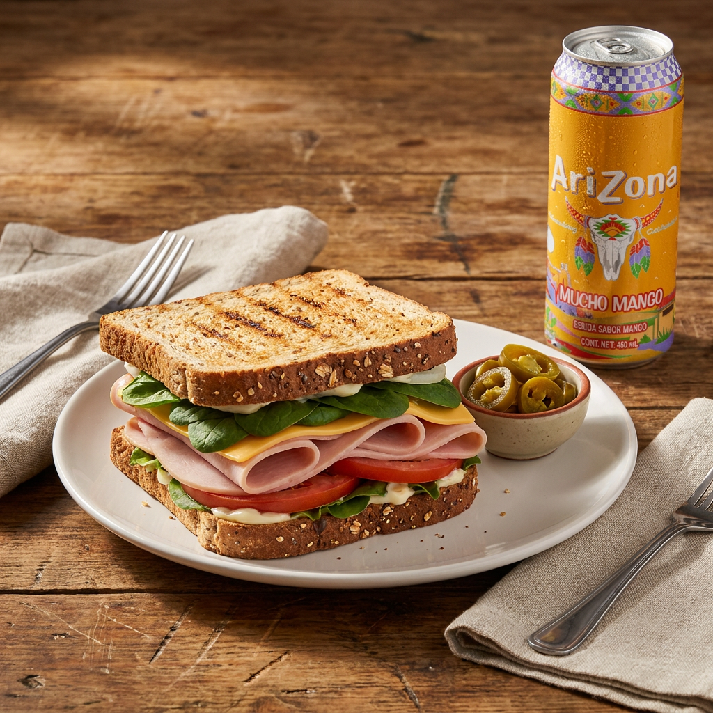 Sándwich Jamón + Arizona Del Día