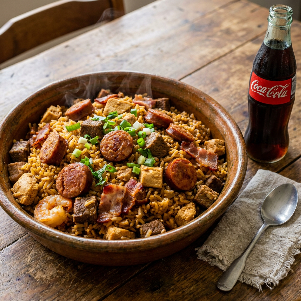ARROZ TRIFASICO*1 + COCA COLA PERSONAL*1