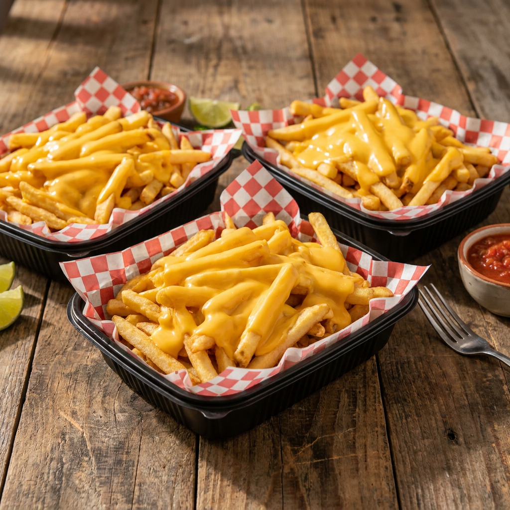 Promo 3x2: Papas con Queso