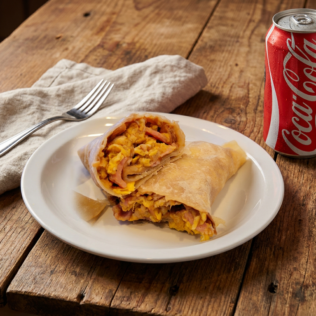 Burritos de la Casa + Refresco