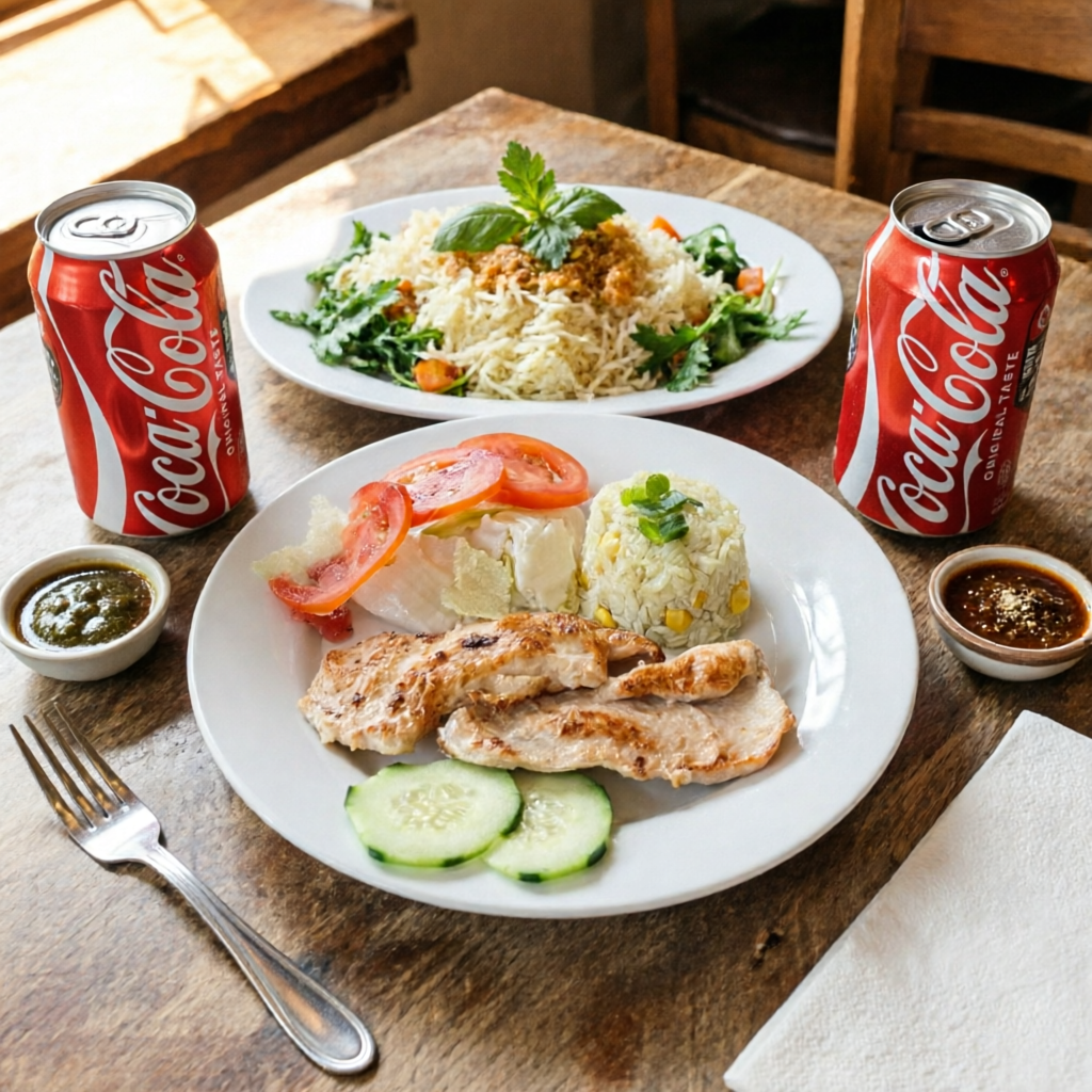 Pechuga a la Plancha + Refresco