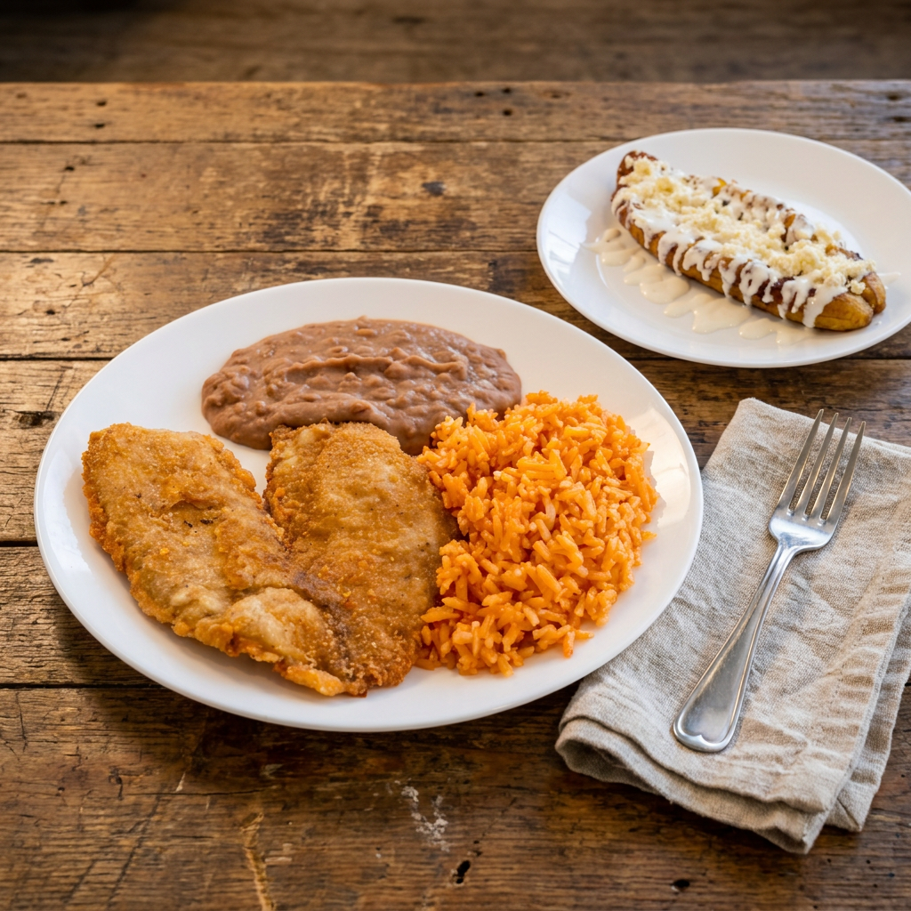 Dorys Comida Filete de Pescado + Platano Frito